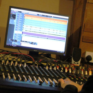 recording desk